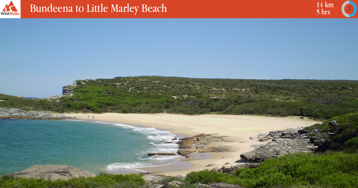 Bundeena To Marley Beach Walk Map Bundeena To Little Marley Beach Walking Track