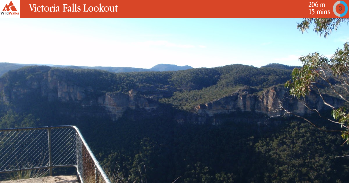 Victoria Falls Lookout walking track